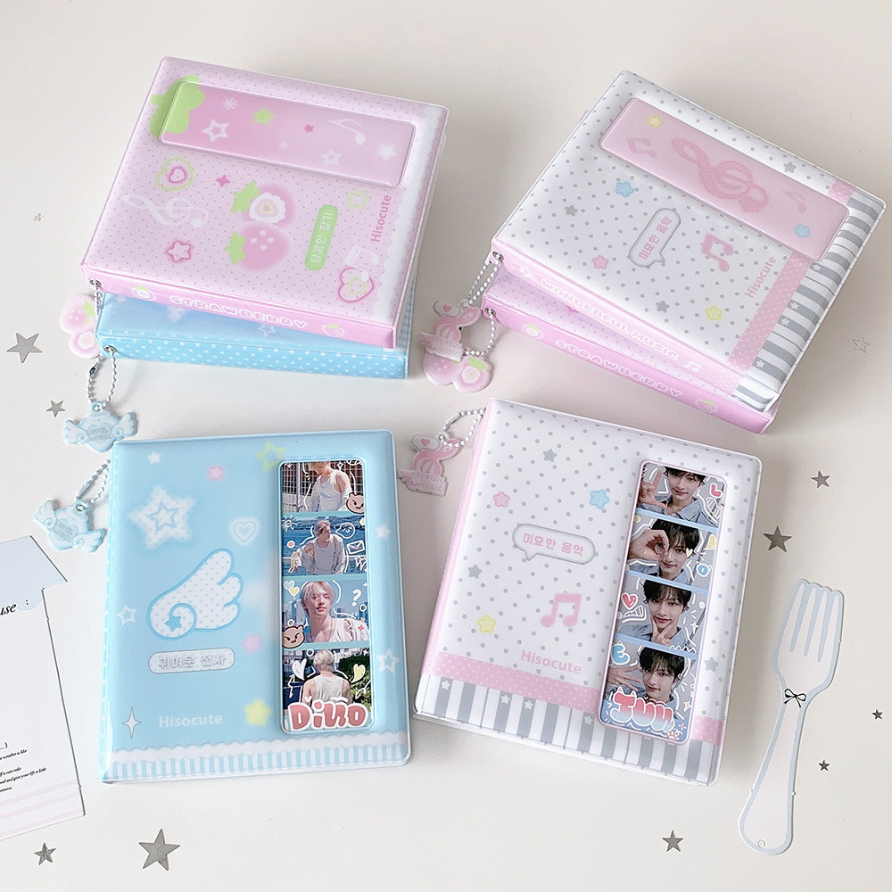 Kpop Photo Card Binder 3 Inch - Álbum de Photocards Kawaii de Bolso