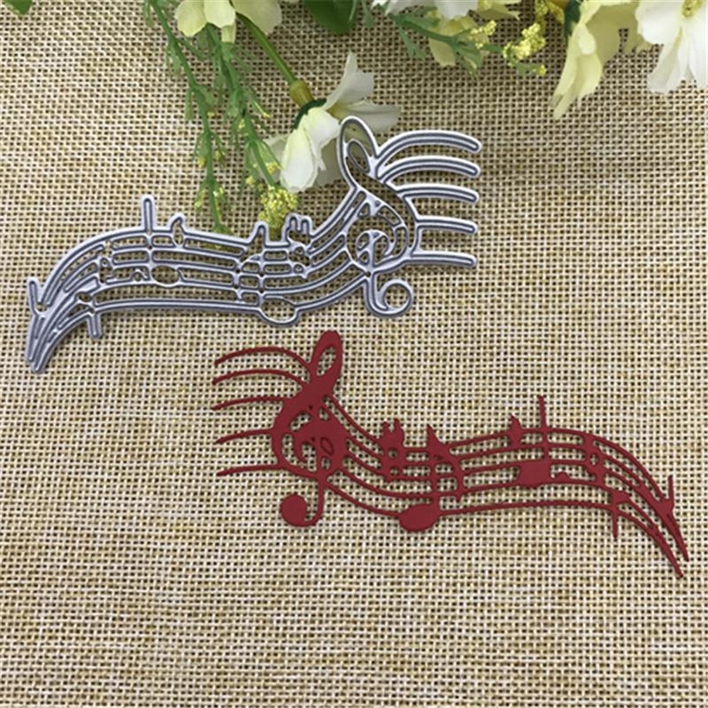 Blank Sheet Music Notebook - 1/2 Peças Cortadores de Metal com