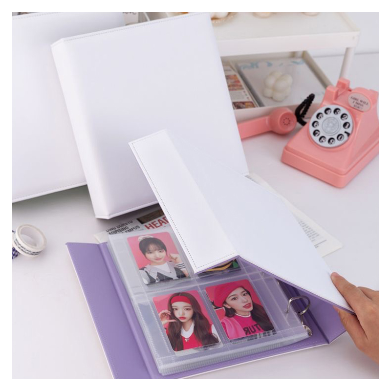 Kpop Photo Card Binder 3 Inch - A5 fichário photocards magnético d 3/7