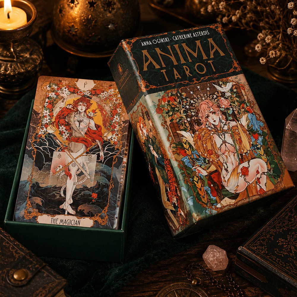 Tarot Deck With Guidebook - Cartas de Tarô Art Nouveau com