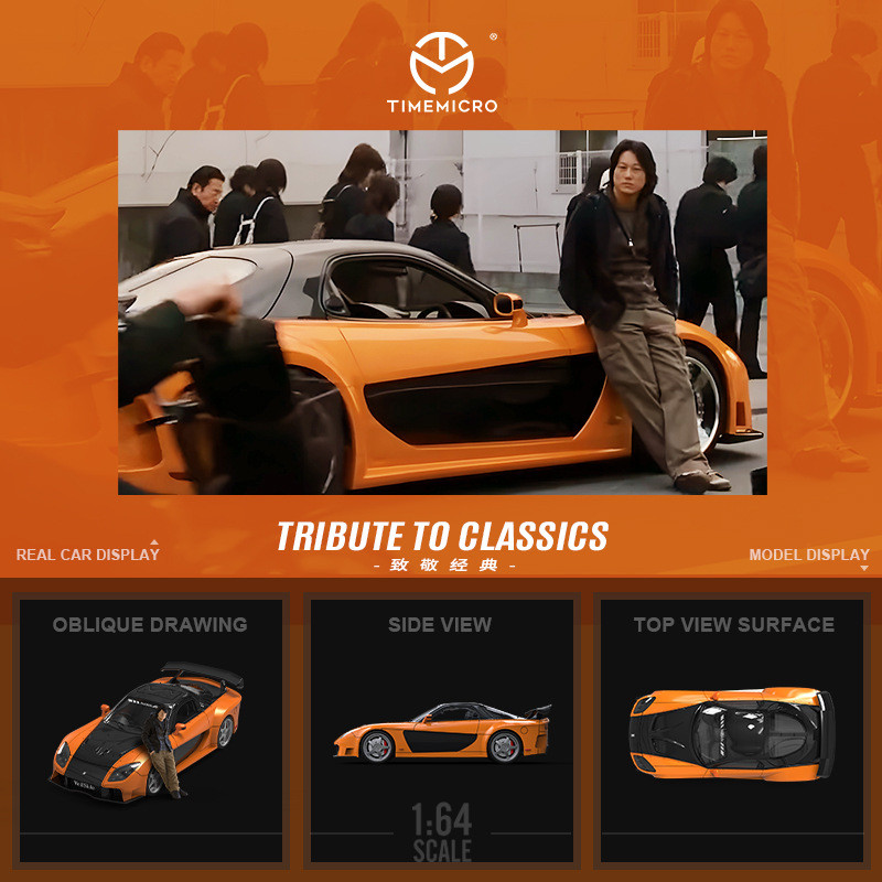 Movies - TimeMicro-TM 1/64 Velozes e Furiosos Mazda