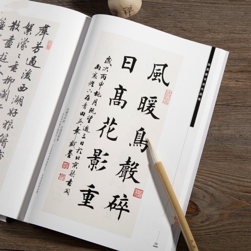 Ouyang xun escova caligrafia c - Chinese Calligraphy Practice Book avaliação e preço