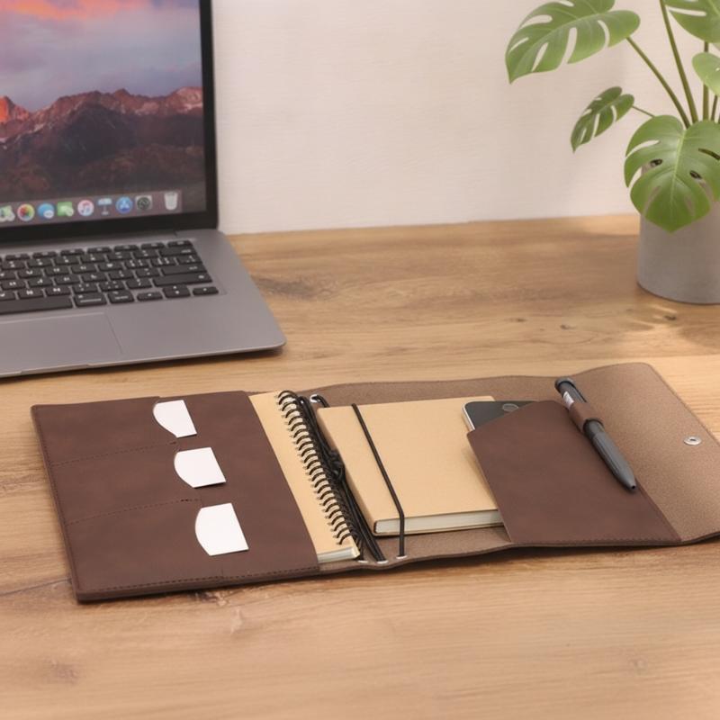 Capa de Diário de Couro Vintag - Vintage Leather Journal Notebook avaliação e preço