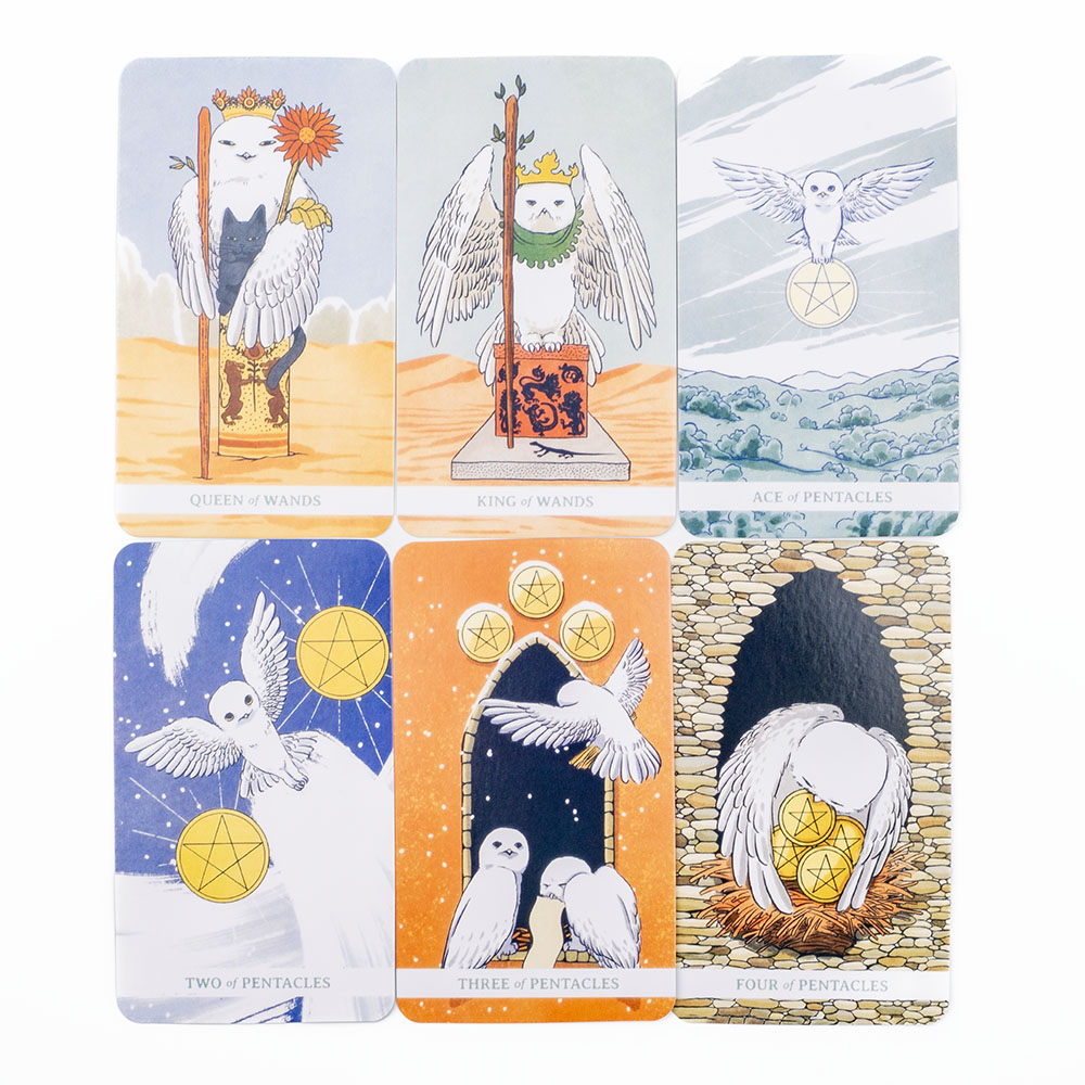 Baralho de cartas winny branco - Tarot Deck With Guidebook avaliação e preço