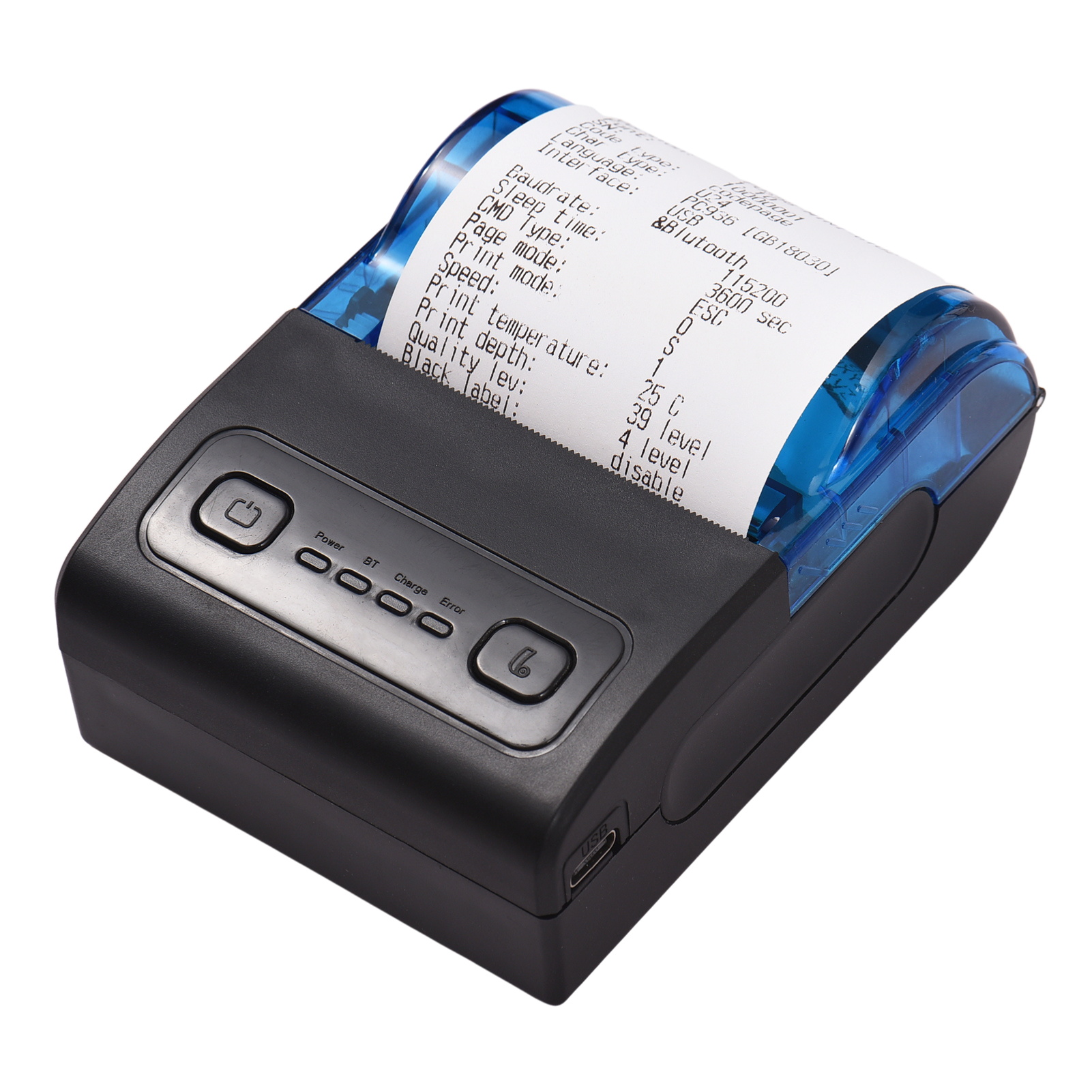 Impressora térmica portátil MP - Mini Pocket Thermal Printer Paper Roll avaliação e preço