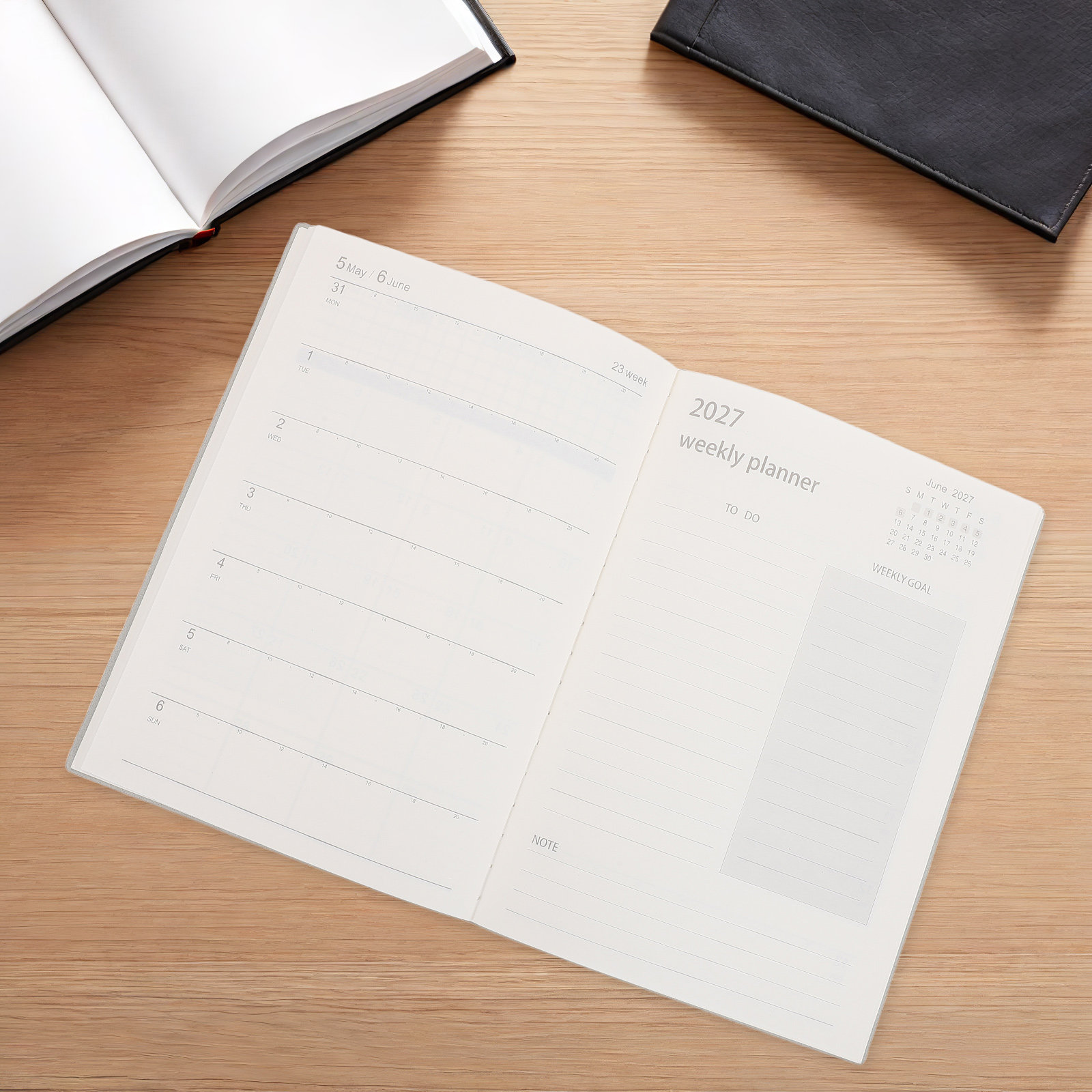 Caderno de Planejamento Profis - A5 Spiral Dotted Grid Notebook avaliação e preço