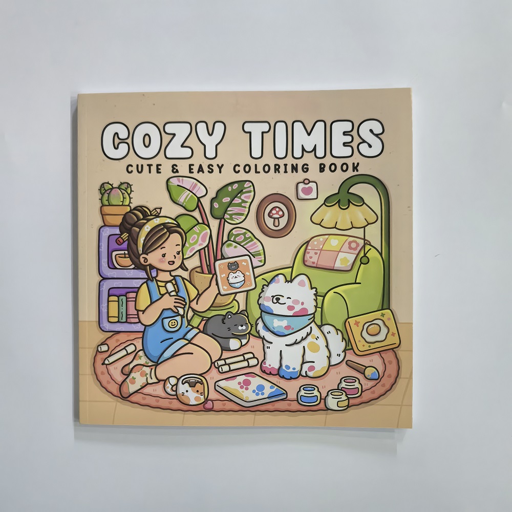 Livro de colorir bonito e fáci - Adult Coloring Book Stress Relief avaliação e preço