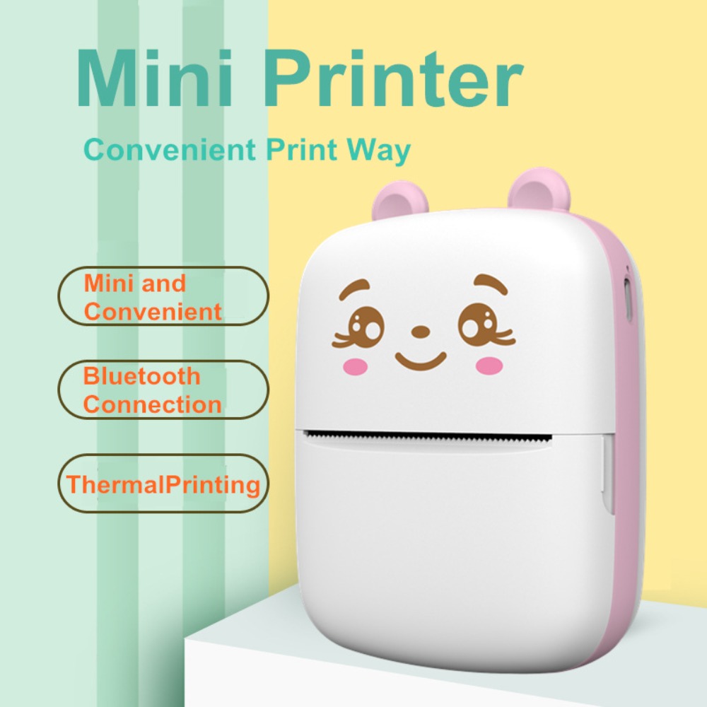 Mini Impressora Térmica Portát - Mini Pocket Thermal Printer Paper Roll avaliação e preço