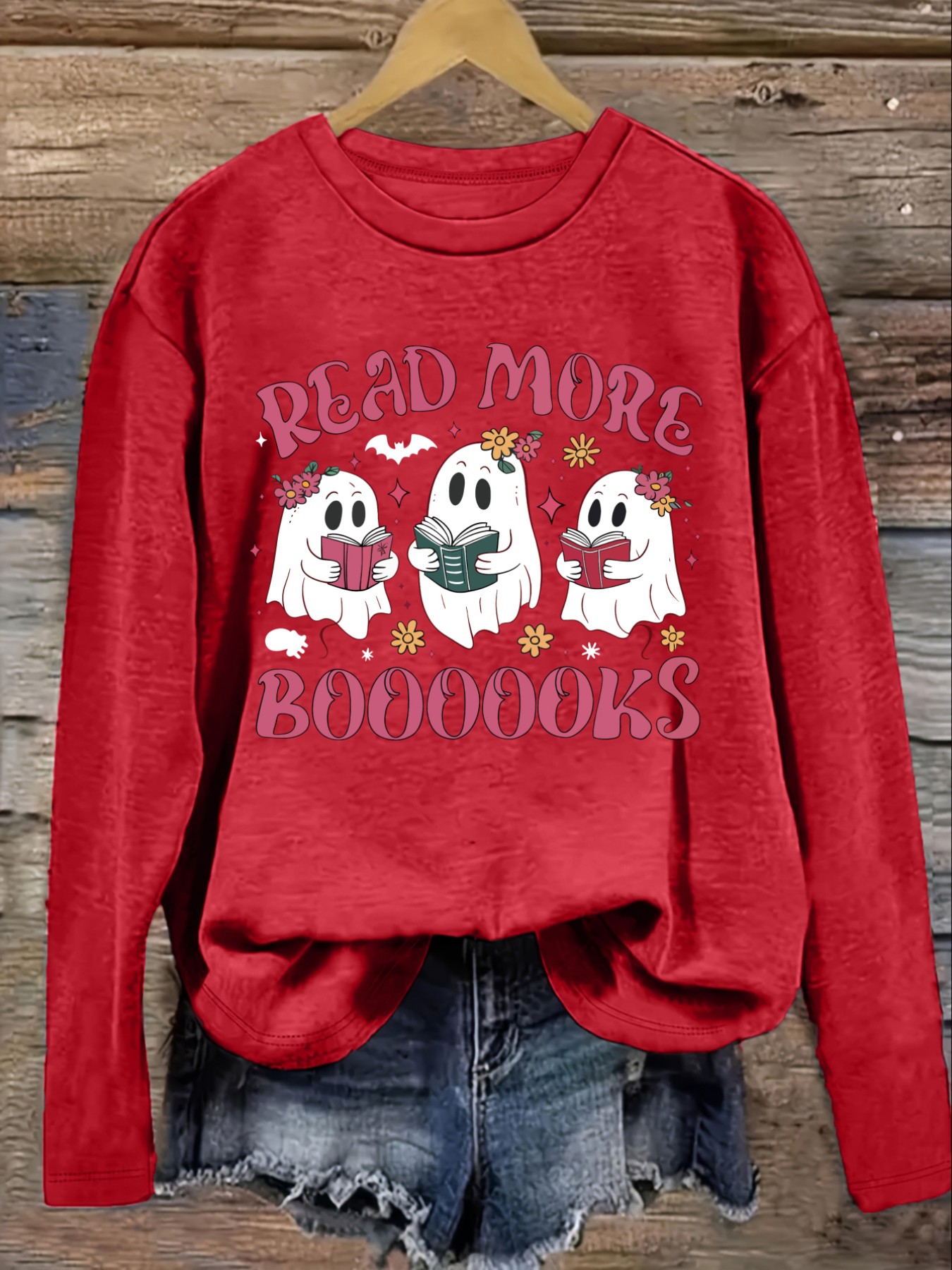 Camiseta Feminina Casual de Ma - Books avaliação e preço