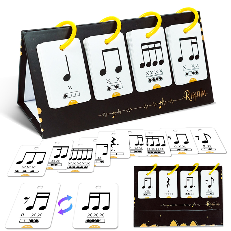 【Y】72 Cartões Educacionais de  - Blank Sheet Music Notebook avaliação e preço
