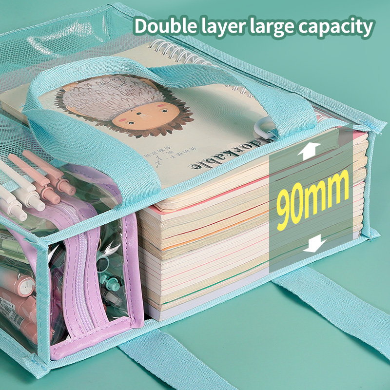 Bolsa de arquivo transparente  - Stationery Books avaliação e preço