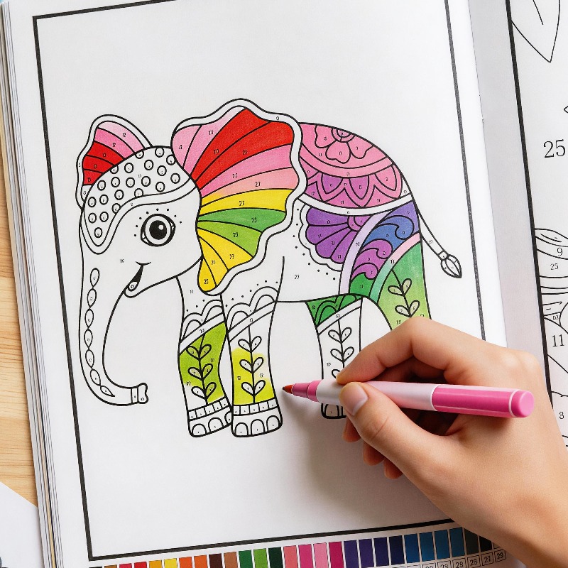 Livro de Colorir para Adultos  - Adult Coloring Book Stress Relief avaliação e preço
