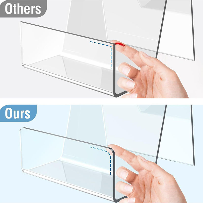 1 unidade de suporte de acríli - Clear Acrylic Book Stand Holder avaliação e preço